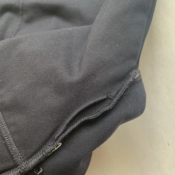 Alphalete Black Racerback Sports Bra High Neck Crop Top Size Small - Picture 6 of 9